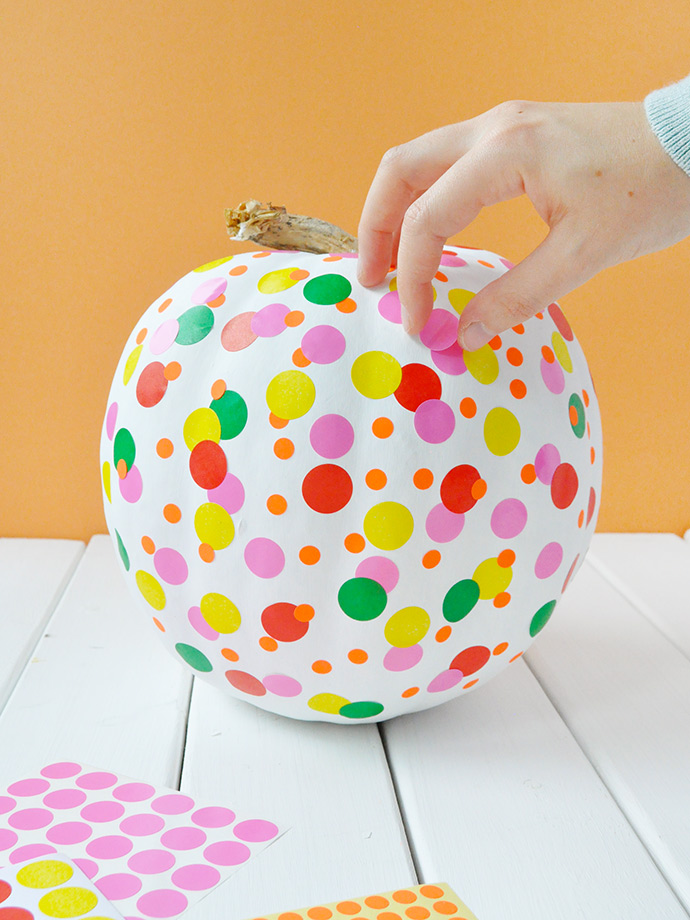 Yayoi Kusama Inspired Pumpkin