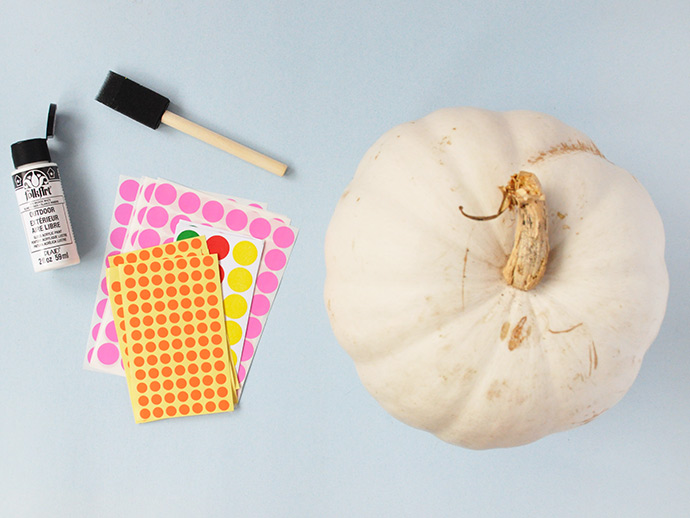 Yayoi Kusama Inspired Pumpkin