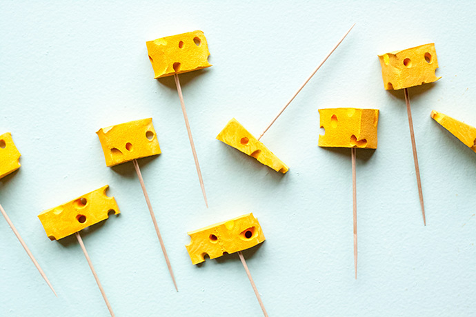 DIY Cheese Skewers