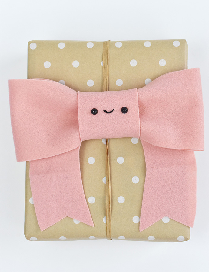 Kawaii Bow Gift Toppers