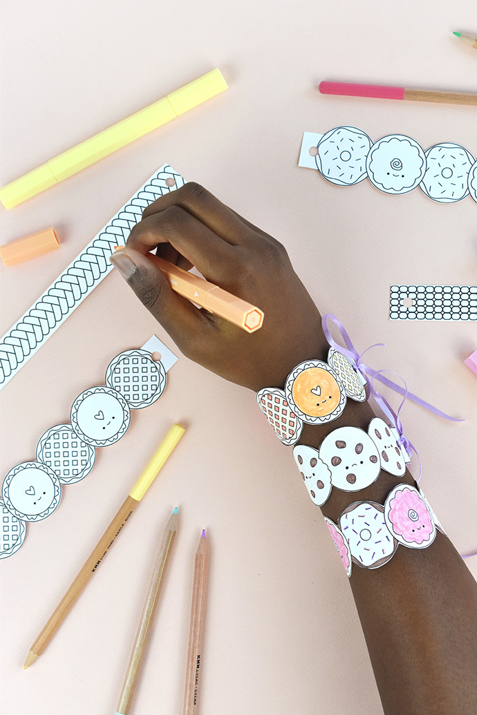 Sweet 'n' Simple Printable Bracelets | Handmade Charlotte