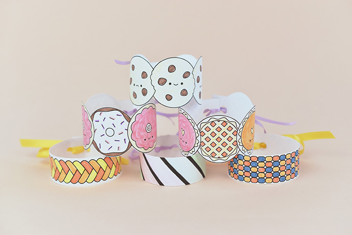 Sweet 'n' Simple Printable Bracelets 