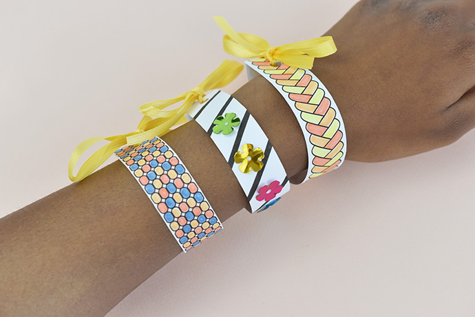 Sweet 'n' Simple Printable Bracelets 