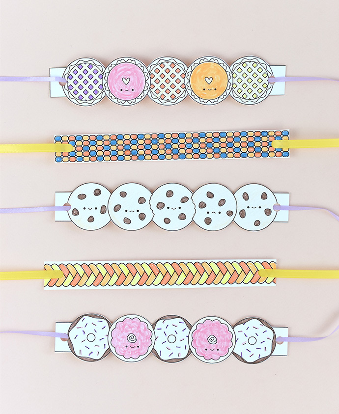 Bracelets made from (mostly) paper-beads. : r/crafts