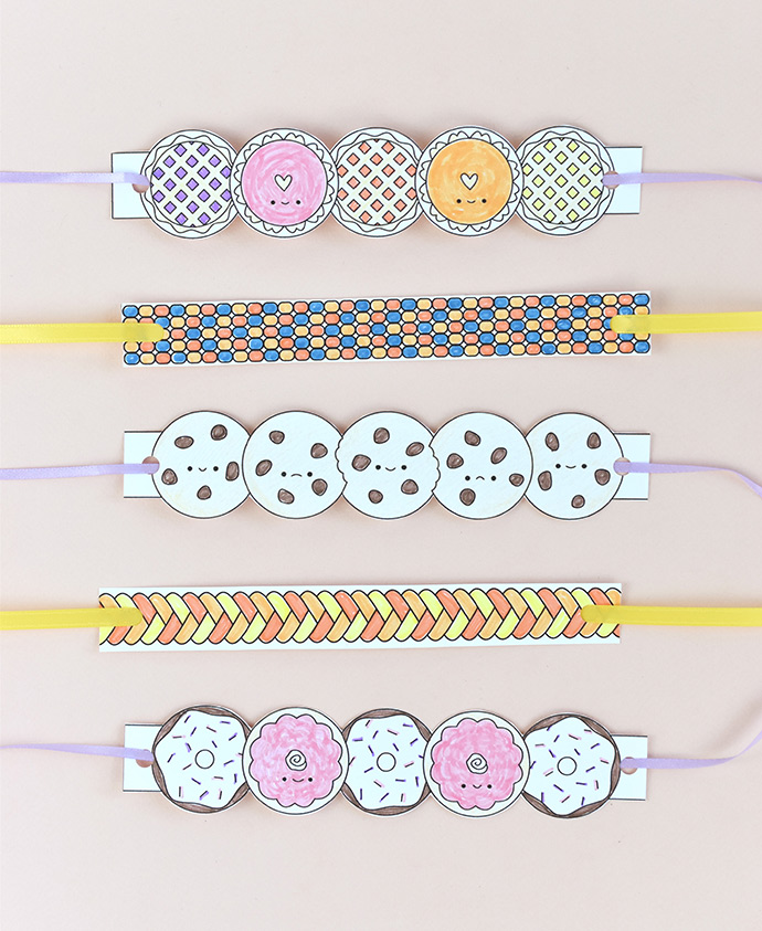 Sweet 'n' Simple Printable Bracelets