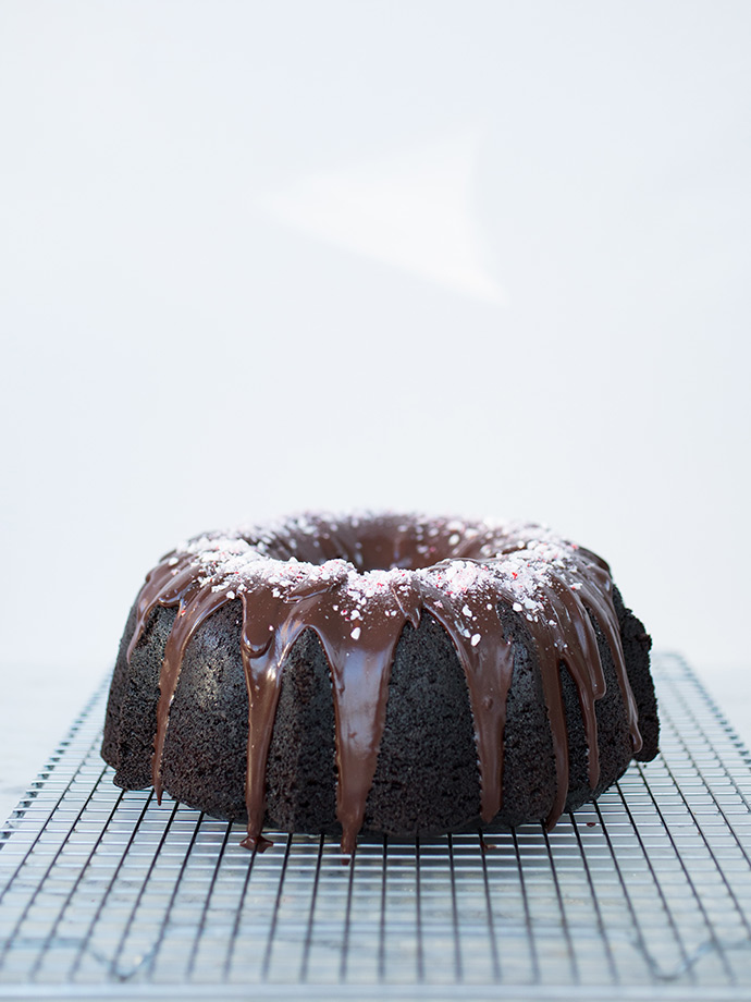 Chocolate Mint Bundt Cake