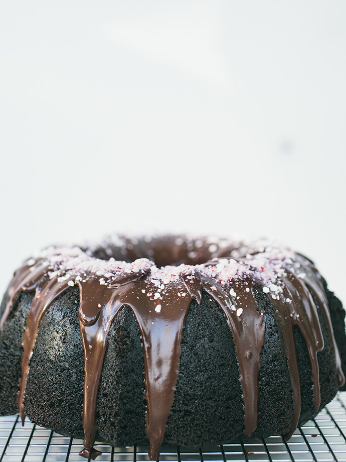 Chocolate Mint Bundt Cake