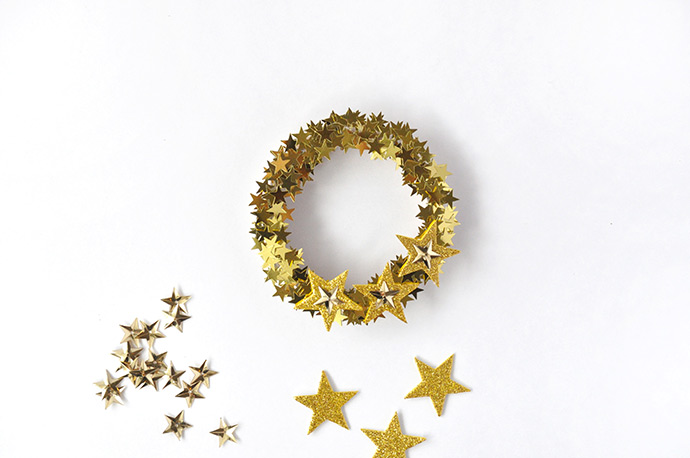 DIY Five Golden Rings Ornaments