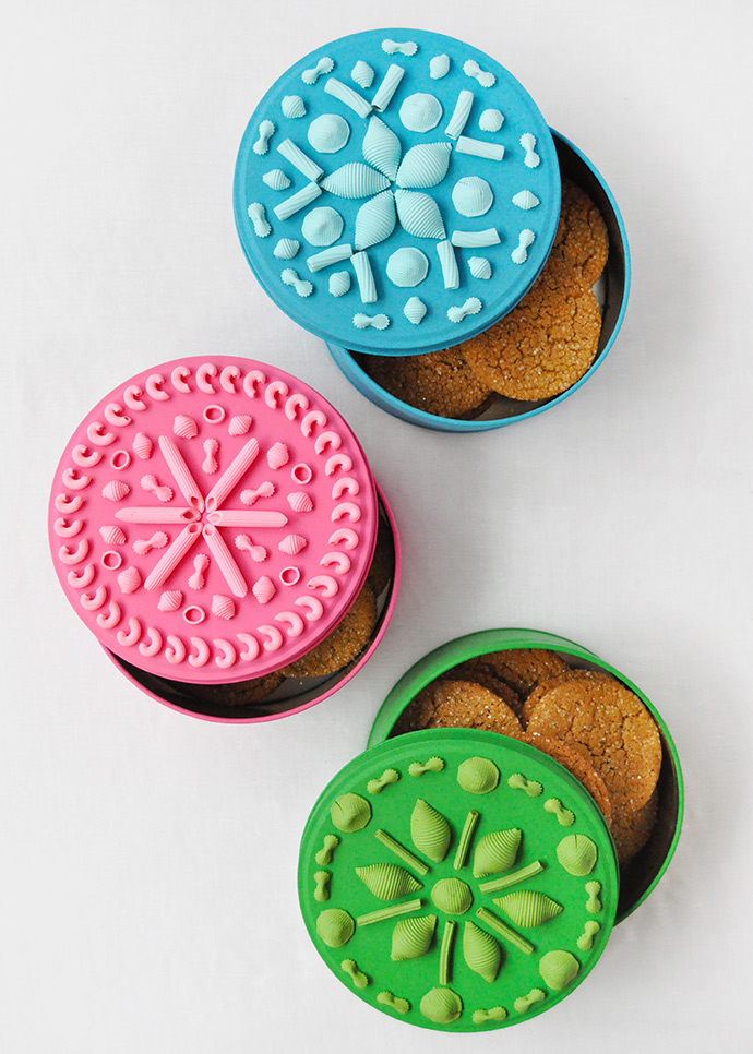 DIY Pasta Cookie Tins