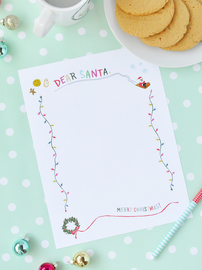 Printable Santa Letter