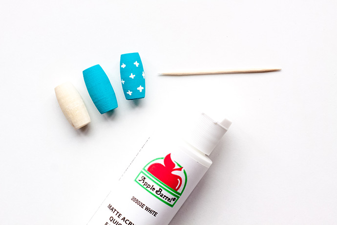 DIY Kokeshi Doll Stir Sticks