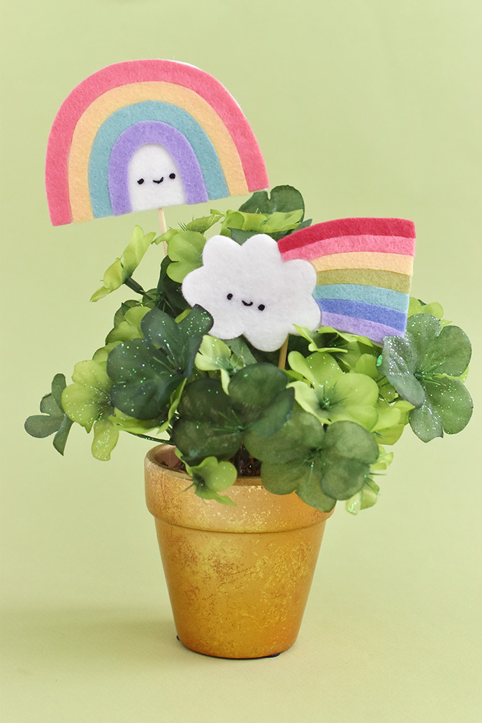 End of the Rainbow Plant Picks 