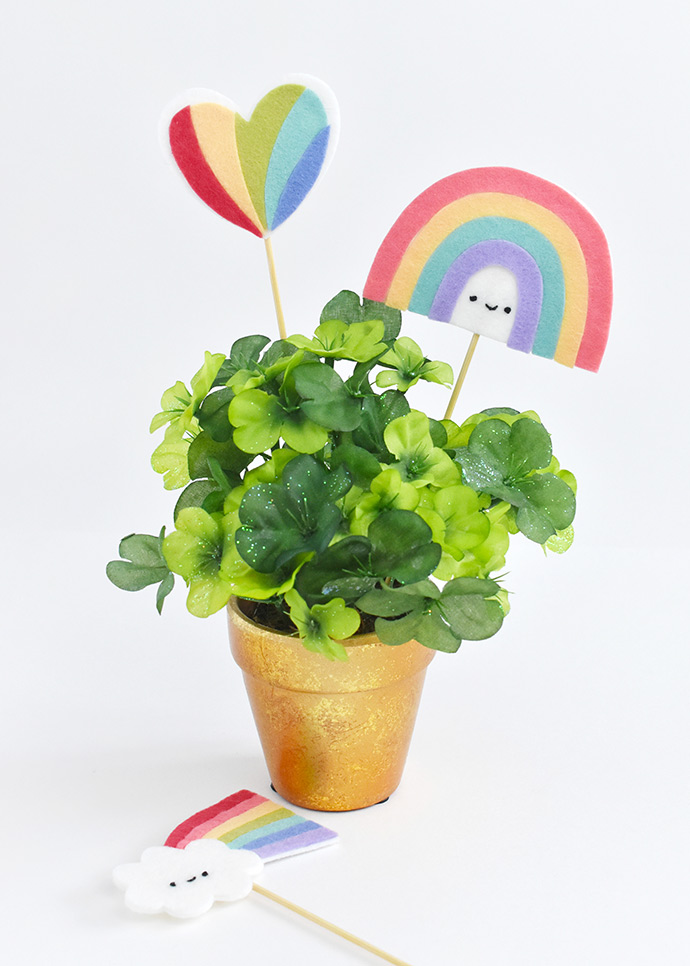 End of the Rainbow Plant Picks