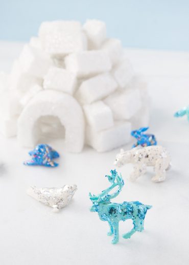 Make Your Own Glittery Arctic Play Set