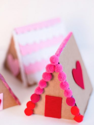 A-Frame Valentine's Day Village
