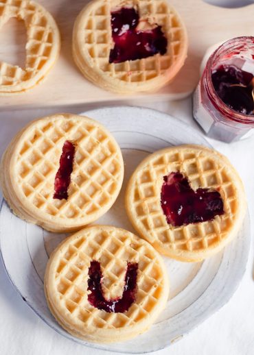 Valentine's Day Waffles