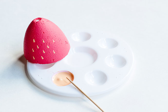 DIY Strawberry Cupcake Toppers