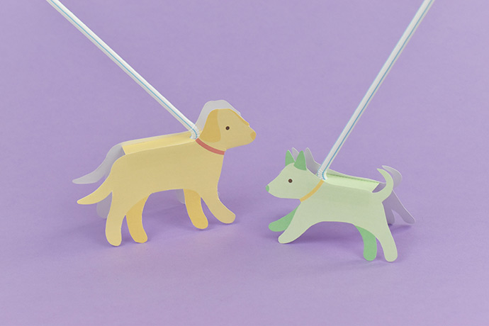 Printable Dog Walking Toys