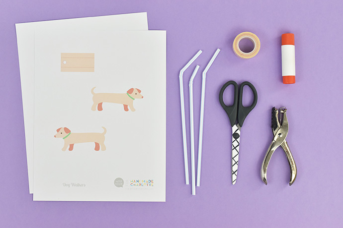 Printable Dog Walking Toys