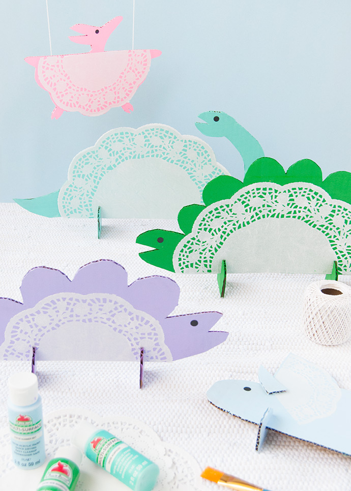 Doily Dinosaurs