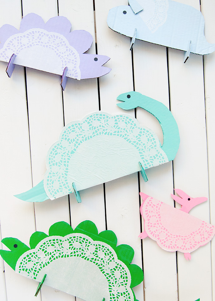 Doily Dinosaurs