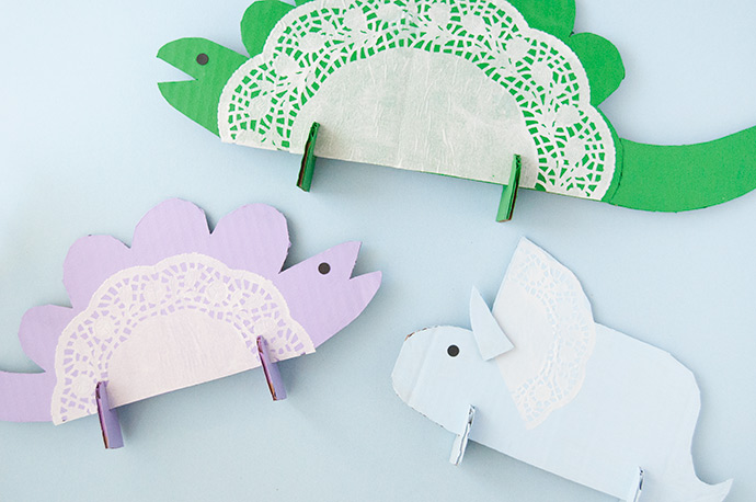 Doily Dinosaurs