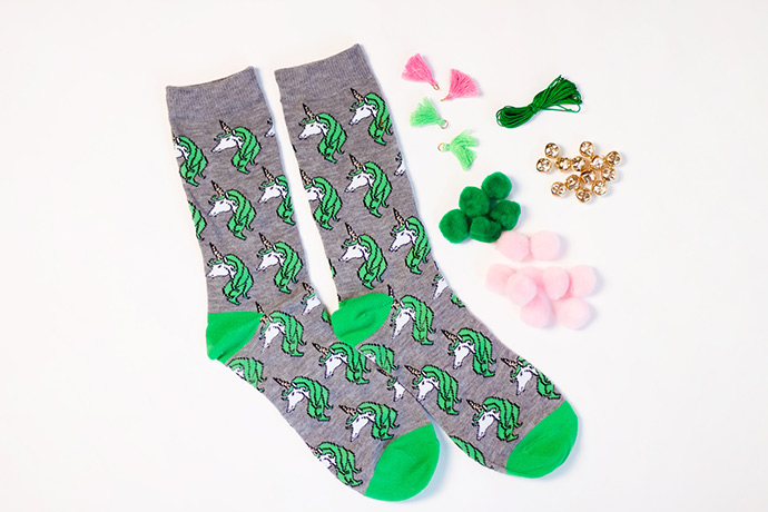 Lucky Socks for St Patrick's Day