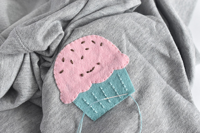 Sew Sweet Cupcake Elbow Patches