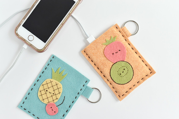 Felt Juice Box Power Bank Case