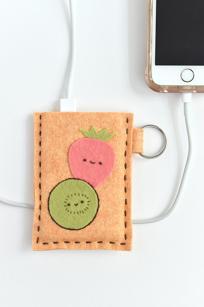 Felt Juice Box Power Bank Case