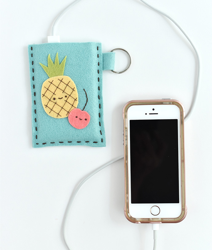 Felt Juice Box Power Bank Case