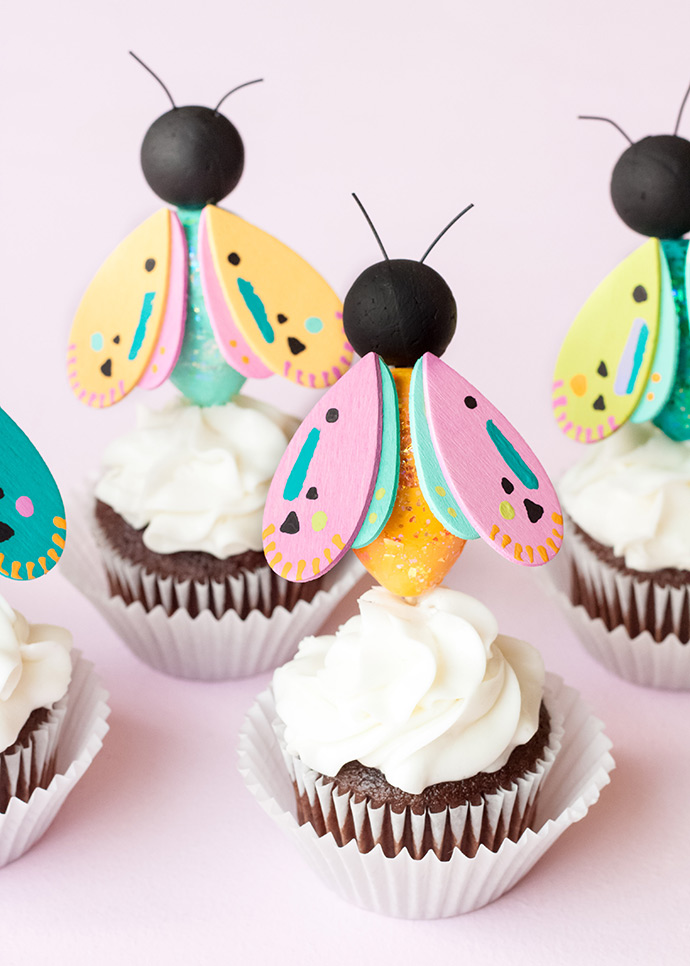 Bug Cupcake Toppers