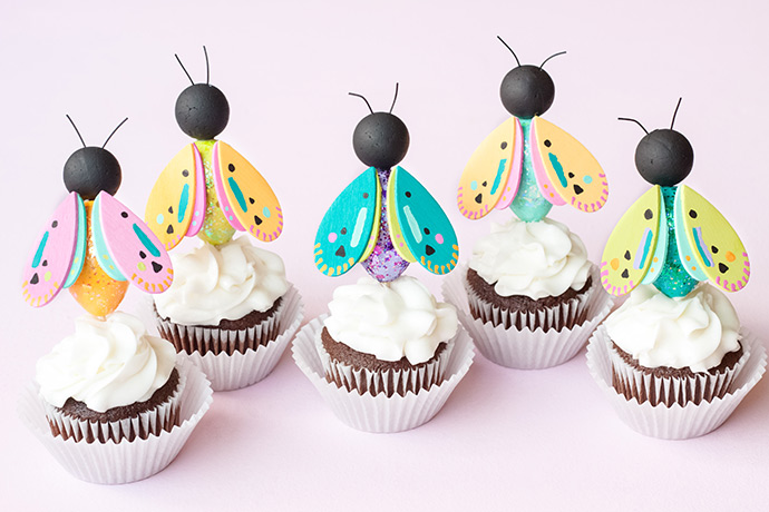 Bug Cupcake Toppers