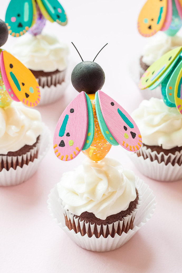 Bug Cupcake Toppers