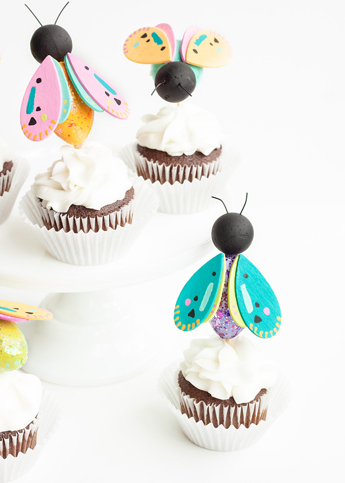 Bug Cupcake Toppers