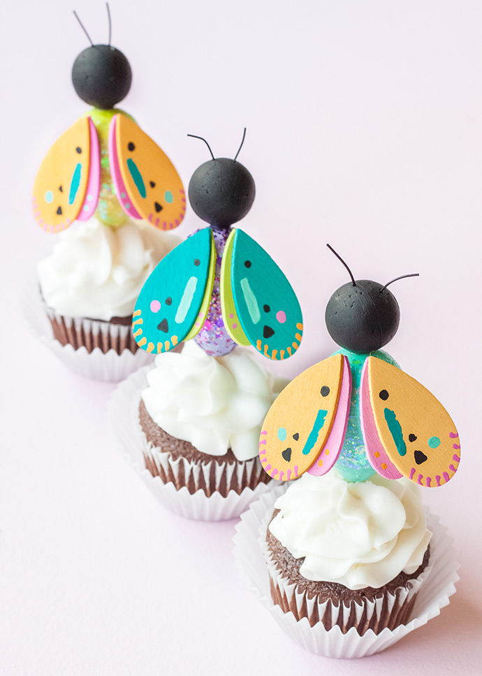 Bug Cupcake Toppers