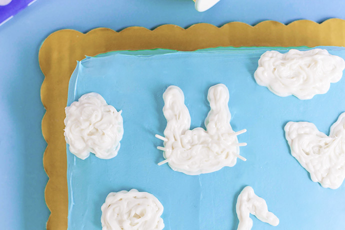 DIY Cloud Cake