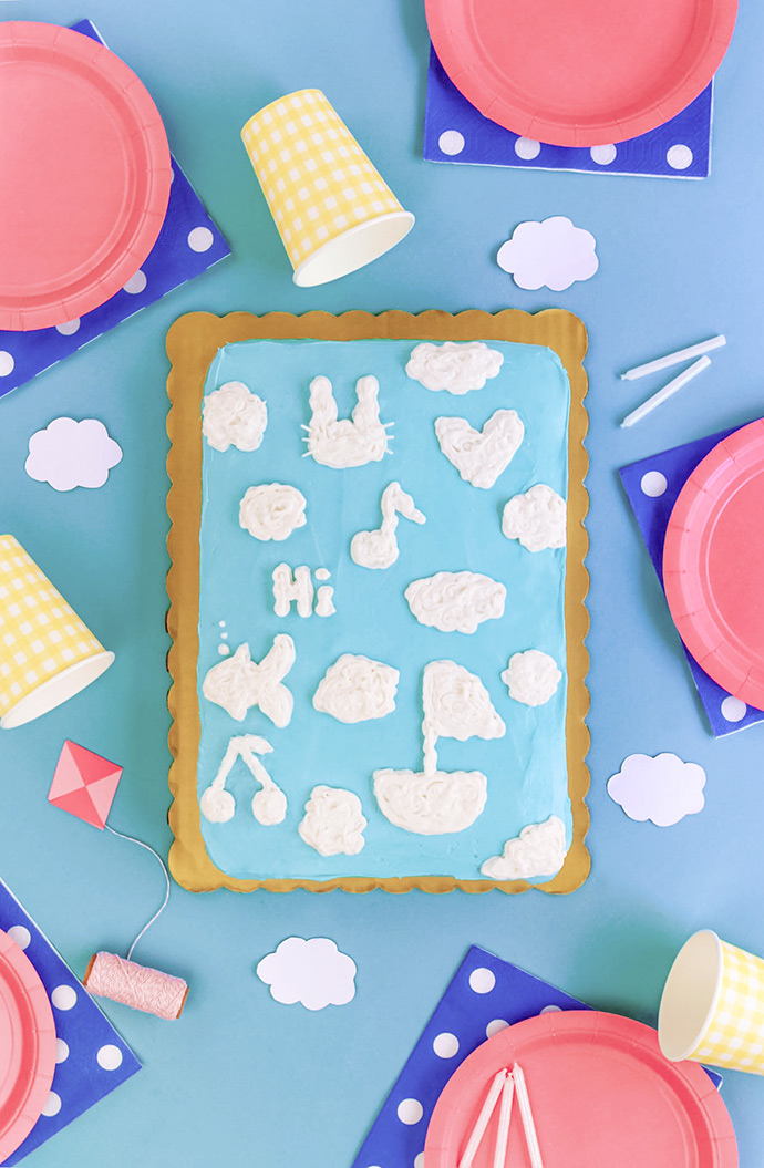 DIY Cloud Cake