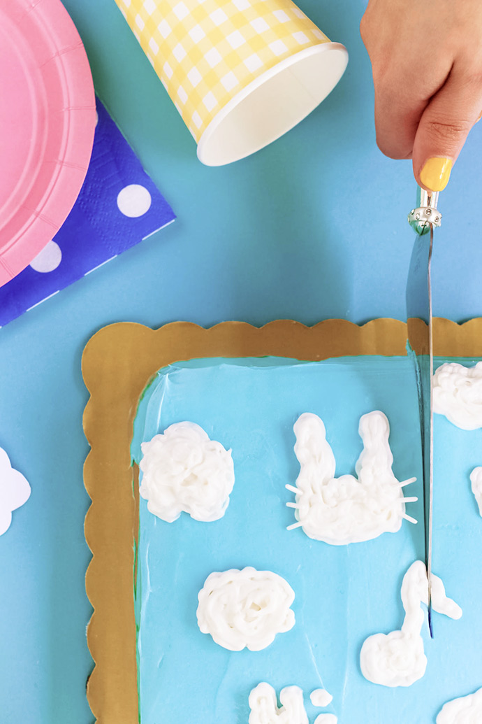 DIY Cloud Cake