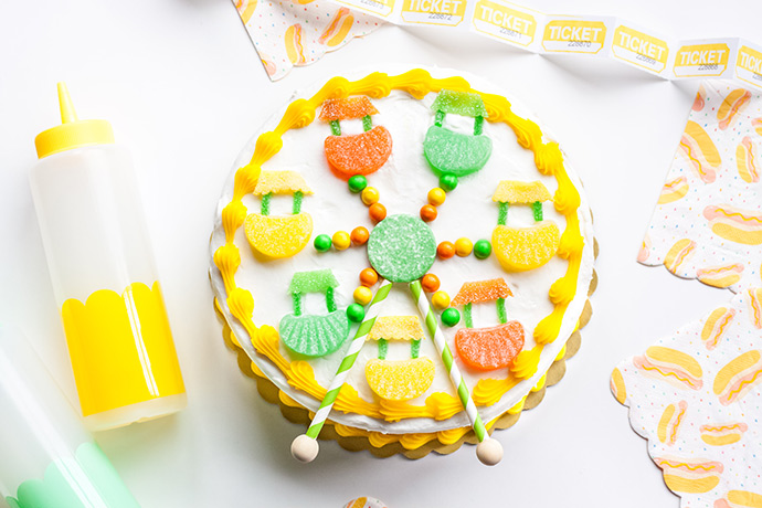 Ferris Wheel Cake