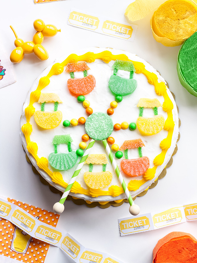 Ferris Wheel Cake