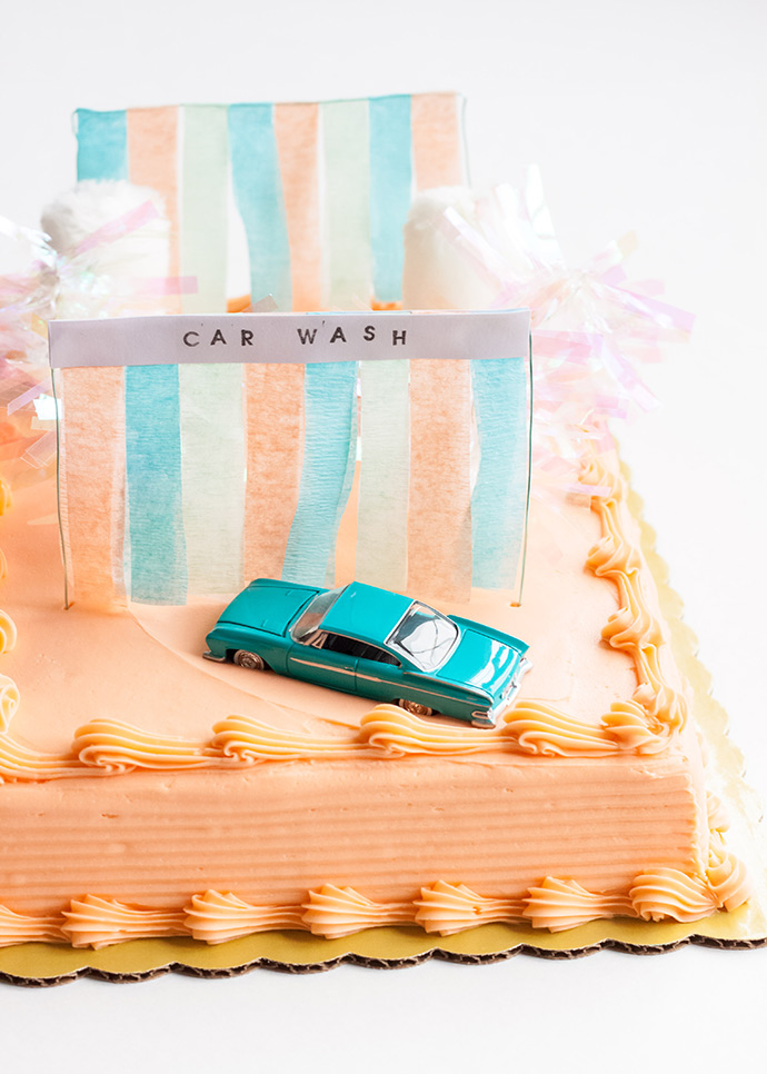 Car Wash Cake