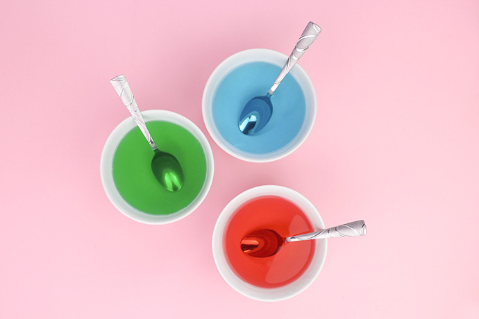 DIY Color Wheel Jell-O