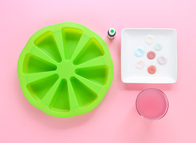 DIY Color Wheel Jell-O