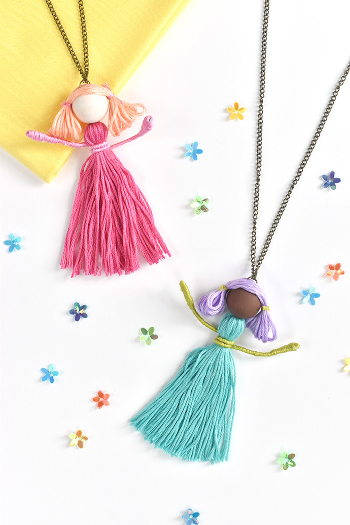 Tiny Dancer Tassel Necklace