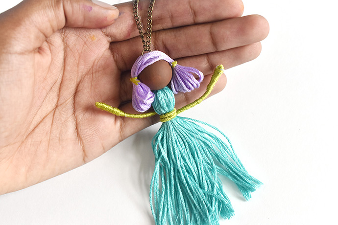 Tiny Dancer Tassel Necklace