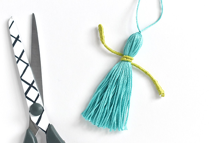 Tiny Dancer Tassel Necklace