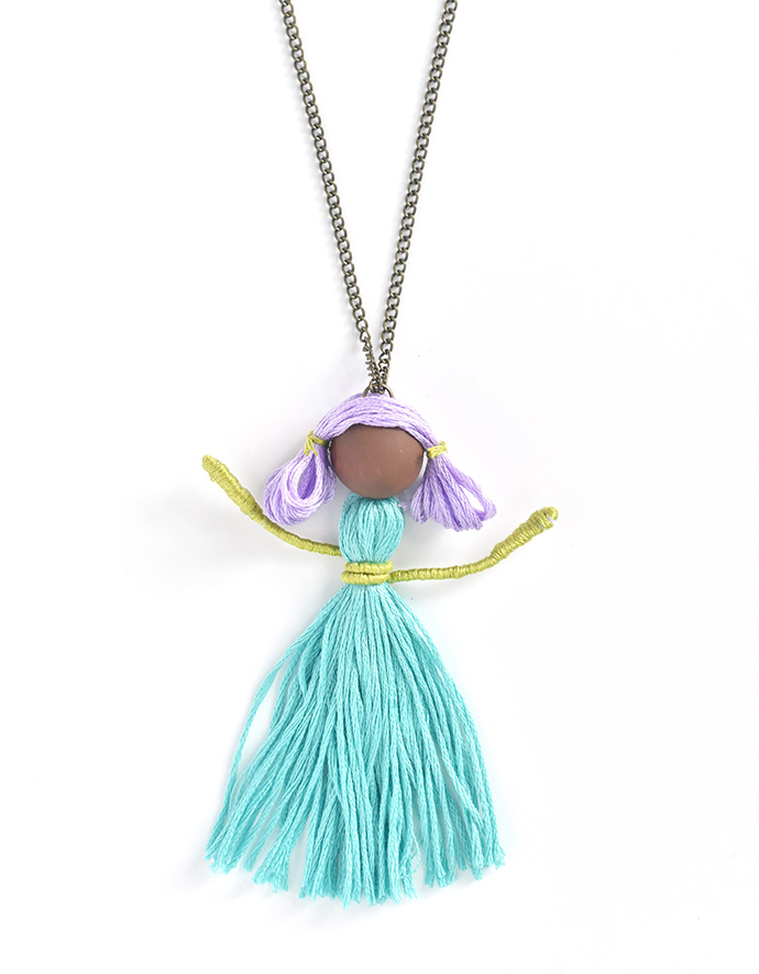 Tiny Dancer Tassel Necklace