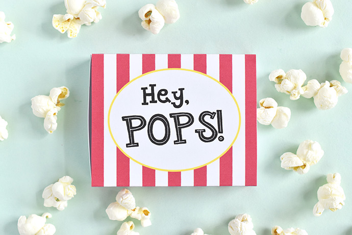 Printable Matchbox Pop-Up Cards