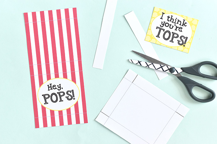 Printable Matchbox Pop-Up Cards